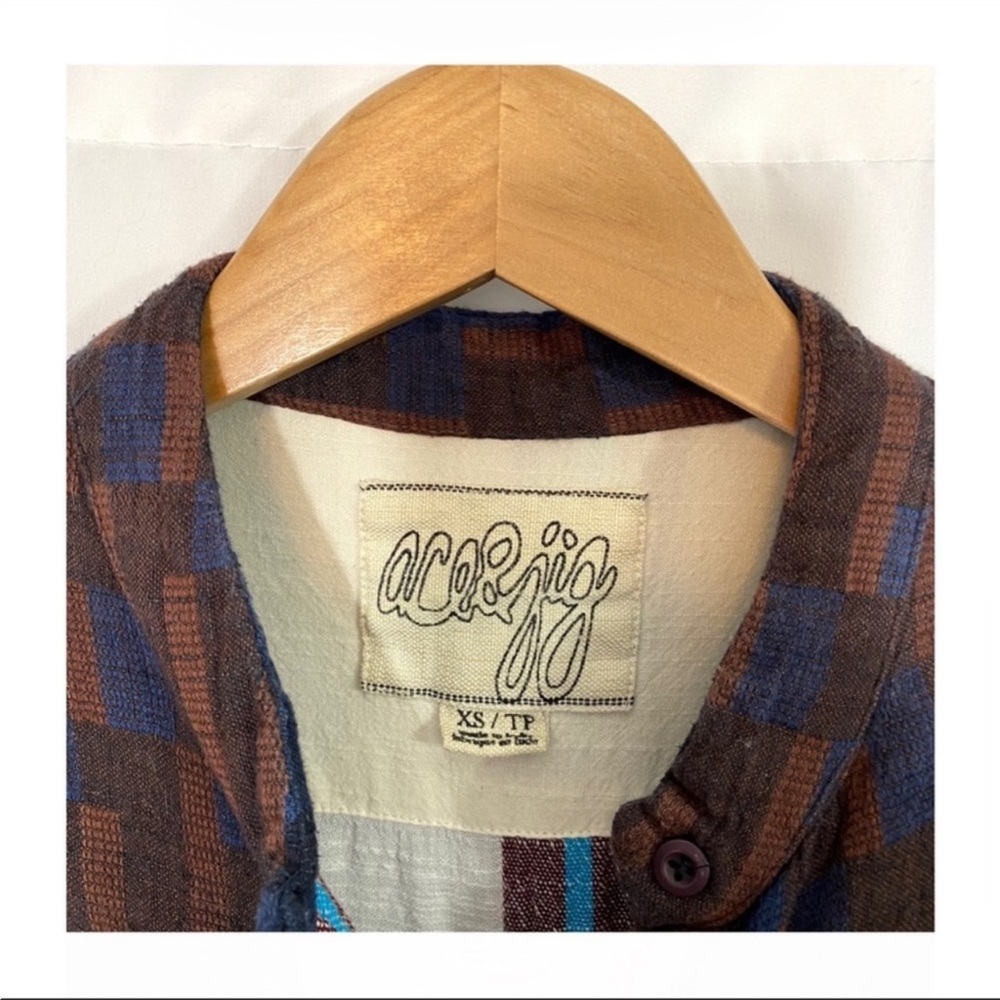 Ace & Jig Long Sleeve Woven Cotton Top - Picture 8 of 10